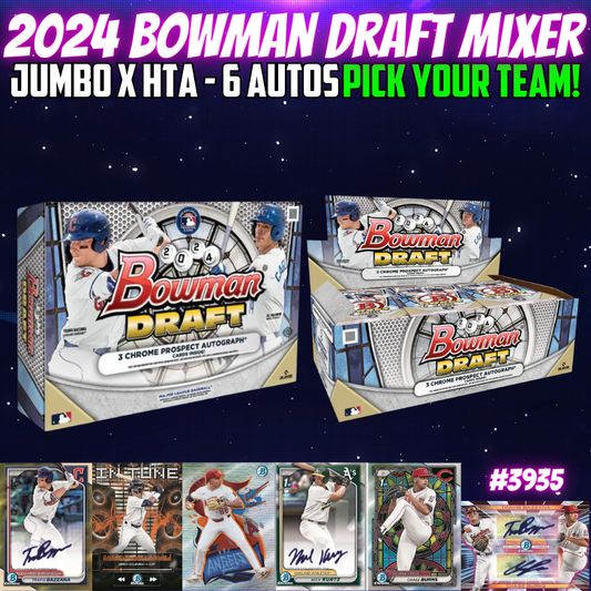 Break 3935 - 2024 Bowman Draft - 2 Box Mixer - Pick Your Team!
