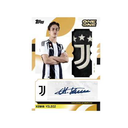 24/25 Topps Juventus Team Set (1 Auto Per Box)