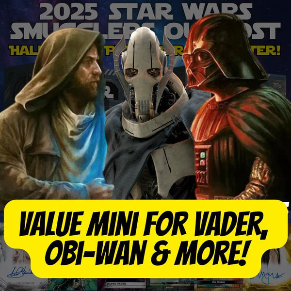HUGE Mini for Vader, Obi-Wan & More in Break 5393 - 2025 Star Wars Smugglers Outpost - HALF CASE - PYC!