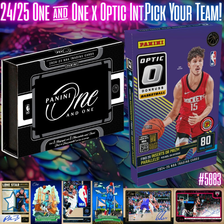 Break 5083 - NBA 24/25 One and One x Optic Int - Pick Your Team!