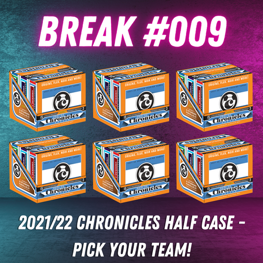 Break 009 2021/22 Chronicles Half Case - Pick Your Team