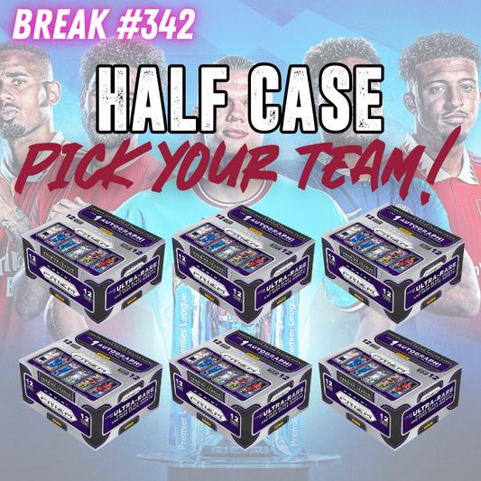 Break 342 - 22/23 EPL Prizm Hobby RELEASE DAY HALF CASE - Pick Your Player / Team