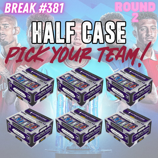 Break 381 - 22/23 EPL Prizm Hobby HALF CASE - Pick Your Player / Team