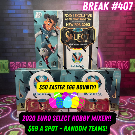 Break 407 - 2020 Euro Select Hobby Mixer - Random Teams - $69 per spot