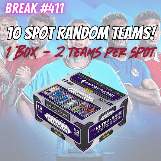 Break 411 - EPL 22/23 Prizm Hobby 1 Box - 10 Spot Random Teams!