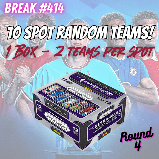 Break 414 - EPL 22/23 Prizm Hobby 1 Box - 10 Spot Random Teams!