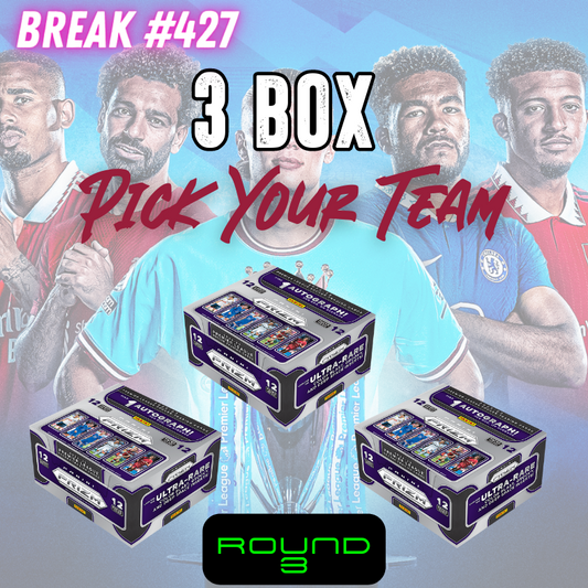 Break 427 - 22/23 EPL Prizm Hobby - 3 Boxes - Pick Your Team / Player!